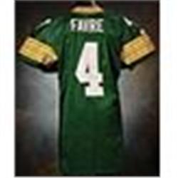 1996 Brett Favre Green Bay Packers Game-Used Green Mesh Jersey (Championship Season)