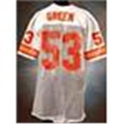 Early 1980s Hugh Green Tampa Bay Buccaneers Game-Used White Jersey