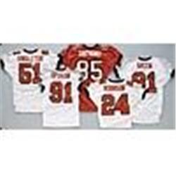 Circa 1999-2000 Damien Robinson #24, Jacquez Green #81, Regan Upshaw #91, Alshermond Singleton #51, 