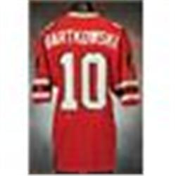 1984 Steve Bartkowski Atlanta Falcons Game-Used Red Mesh Jersey