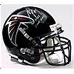 2005 Michael Vick Atlanta Falcons Game-Used and Autographed Helmet (Vick Signed LOA) (JSA)