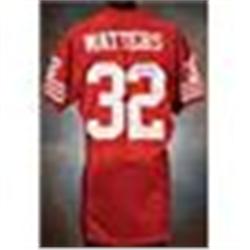 1994 Ricky Watters San Francisco 49ers Game-Used & Autographed Red Mesh Jersey (JSA)