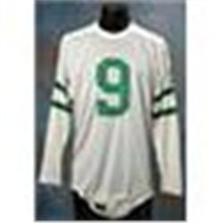 1957-58 Sonny Jurgensen Philadelphia Eagles Game-Used White Durene Jersey (Rookie Era) (Ex-Hott) (Me