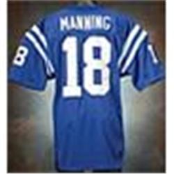 1998 Peyton Manning Rookie Indianapolis Colts Game-Used Blue Mesh Jersey