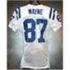 Image 1 : 1/2/05 Reggie Wayne Indianapolis Colts Game-Used White Mesh Jersey