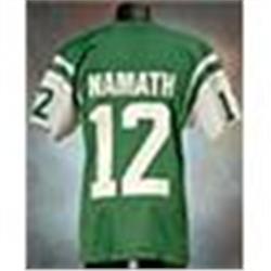 Mid 1970s Joe Namath New York Jets Game-Used Green Mesh Jersey