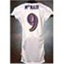 2006 Steve McNair Baltimore Ravens Game-Used White Mesh Jersey