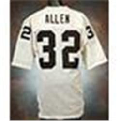 Early 1980s Marcus Allen Oakland Raiders Game-Used White Mesh Jersey (Rookie Era)