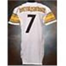 2006 Ben Roethlisberger Pittsburgh Steelers Game-Used White Mesh Jersey