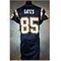 2006 Antonio Gates San Diego Chargers Game-Used Navy Mesh Jersey