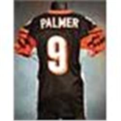 2006 Carson Palmer Cincinnati Bengals Game-Used Black Mesh Jersey