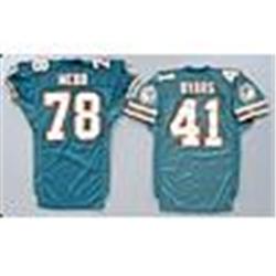 1995 Richmond Webb & 1996 Keith Byars Miami Dolphins Game-Used Aqua Mesh Jerseys (2)