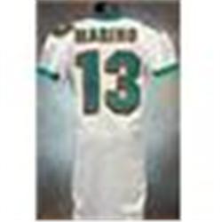 1999 Dan Marino Miami Dolphins Game-Used White Mesh Jersey