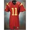 Image 1 : 2004 Matt Leinart USC Trojans Game-Used Cardinal Red Mesh Jersey