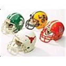 University of Texas, LSU, University of Houston & Michigan State Game-Used Helmets (4)