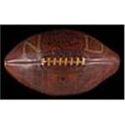 1935 Notre Dame Autographed Trophy Football (JSA)