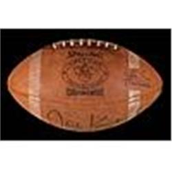 AFL Game-Used and Autographed Football (JSA)