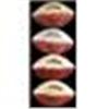 Image 1 : Lot of Four Autographed Footballs - One HOFers & Three KC Chiefs (4) (JSA)