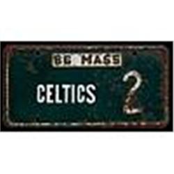 1966 Red Auerbach Personal License Plate