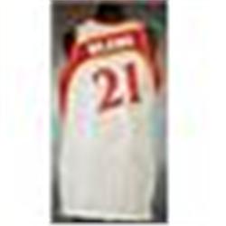 1990-91 Dominique Wilkins Atlanta Hawks Game-Used & Autographed Home Jersey (JSA)