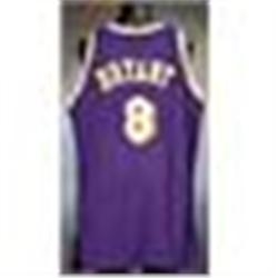 1996-97 Kobe Bryant Rookie Los Angeles Lakers Game-Used Road Jersey