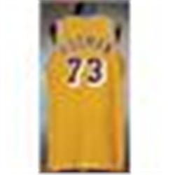 1998-99 Dennis Rodman Los Angeles Lakers Game-Used Home Jersey