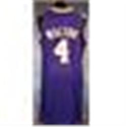 2003-04 Luke Walton Rookie Los Angeles Lakers Game-Used Road Jersey