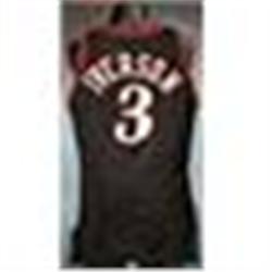 1997-98 Allen Iverson Philadelphia 76ers Game-Used & Autographed Road Jersey (JSA)