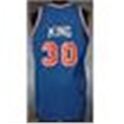 Mid 1980s Bernard King New York Knicks Game-Used Road Jersey