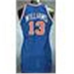 Early 1980s Ray Williams New York Knicks Game-Used Road Jersey