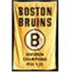 1932-33 Boston Bruins Division Champions Banner Hung in Boston Garden