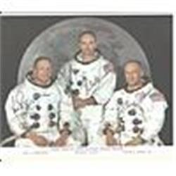 Framed Neil Armstrong, Michael Collins & Buzz Aldrin Autographed Apollo 11 Photo & Newspaper (JSA)