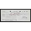 Image 1 : 4/20/1943 J. Paul Getty Signed Check (JSA)