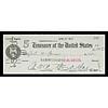 Image 1 : 4/27/1937 John Garner 32nd Vice President Payroll Check (JSA)