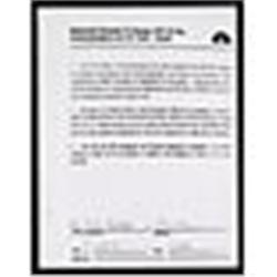 1991 President Bill Clinton Signed Today Show Contract (JSA)