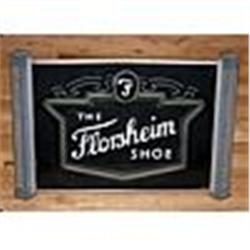 Circa 1940s Florsheim Shoes Neon Sign