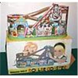1964-1968 Chein Mechanical Wind-Up Roller Coaster w/ Original Box