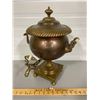 Image 1 : ANTIQUE COPPER / BRASS COFFEE URN FROM BEILD HOUSE B&B - COLLINGWOOD