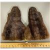 Image 1 : BEAUTIFULLY HAND CRAFTED BEAVER FUR MITTENS