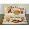 Image 1 : LOT OF 2 ADVERTISING BOARDS - AYLMER FOODS