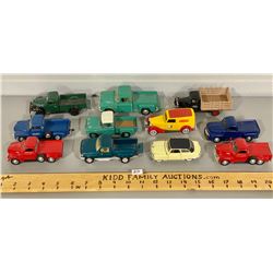 LOT OF 11 DIE CAST TOY VEHICLES