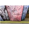 Image 2 : 3 D PAINTED WOODEN WALL ART