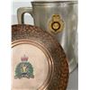 Image 2 : LOT OF 4 - MILITARY / RCMP COLLECTIBLE MUGS & ASHTRAY