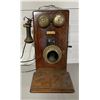 Image 2 : ANTIQUE NORTHERN ELECTRIC WALL PHONE