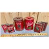 Image 1 : LOT OF 7 - VELVET TOBACCO TINS (MISSOURI)