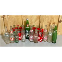 QTY OF VINTAGE POP BOTTLES