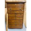 Image 1 : VINTAGE 7 DRAWER WOODEN CABINET