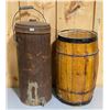 Image 1 : LOT OF 2 - NAIL KEG & CREAM CAN