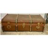 Image 1 : ANTIQUE STEAMER TRUNK - 20" X 39"