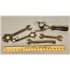 Image 1 : LOT OF ANTIQUE WRENCHES & BATTERY TESTER
